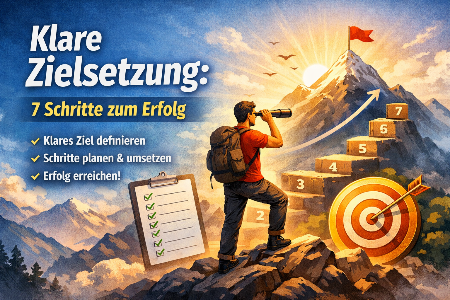 Klare Zielsetzung: 7 Schritte zum Erfolg